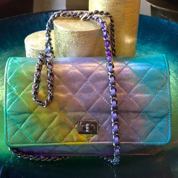 Custom metallic rainbow before and after iridescent Ombre chanel - Picture 12 of 16